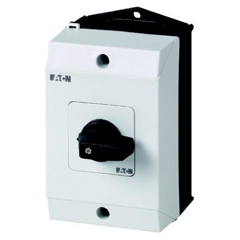 Eaton Conmutador, T0, 20 A, Montaje, 1 Unidad(es) constructiva(s), Contactos: 2, 45 °, enclavamiento, con posición 0, MANUAL-0-AUTO, Número de diseño 15431, 207070
