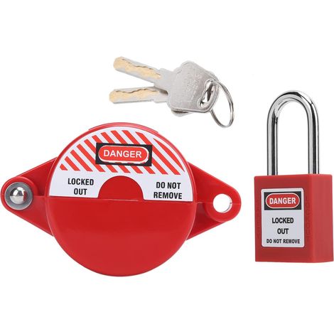 Cadenas de Sécurité de Maintenance D'équipement Industriel pour Compteur de Gaz/d'eau/vannes de Chauffage (1/5)