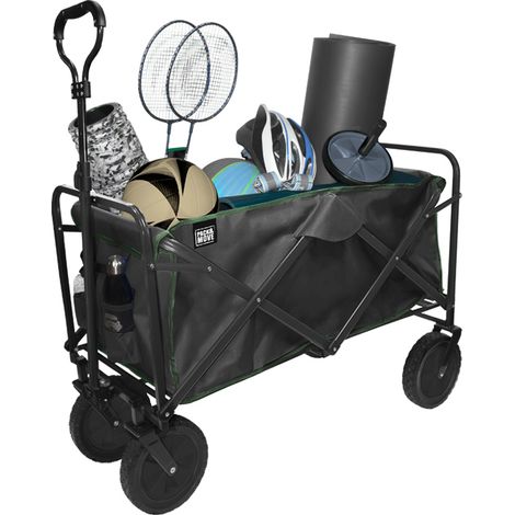 Pack and Move - Chariot de transport à roulette pliable - 83 x 44 x 37 cm - Déménagement, pêche, sport, transport - 100 KG max (1/5)