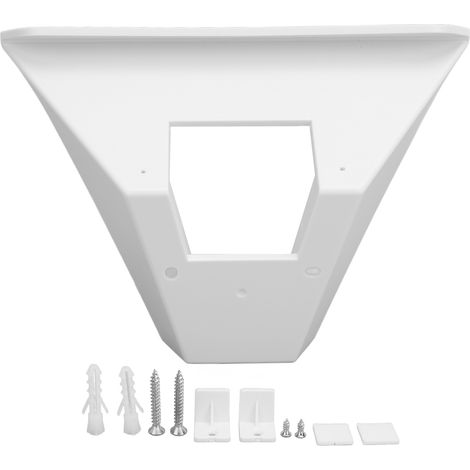 Soporte de pared de una sola capa, estructura estable, estante de almacenamiento de ABS ligero para Mesh Router V2 (1/5)