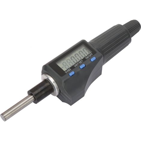 Digitaler Mikrometerkopf 0,001 mm 0–25 mm, elektronisches Mikrometer mit Einheitenumrechnung (1/5)