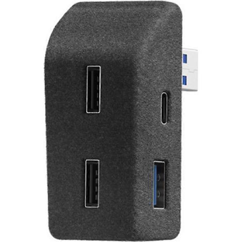 Station d'accueil USB pour boîte à gants compatible avec le modèle Y, avec adaptateur de chargeur Juniper et répartiteur d'alimentation (1/5)