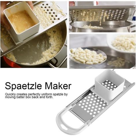 Fabricant De Nouilles À Boulette Spaetzle Outil De Cuisson Des Pâtes (1/4)