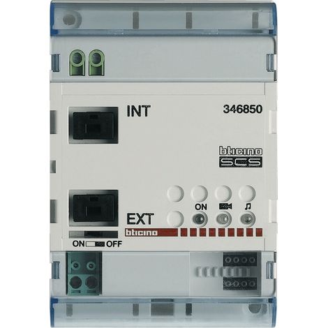 Interface d'appartement pour installation BUS 2 fils BTICINO 346850