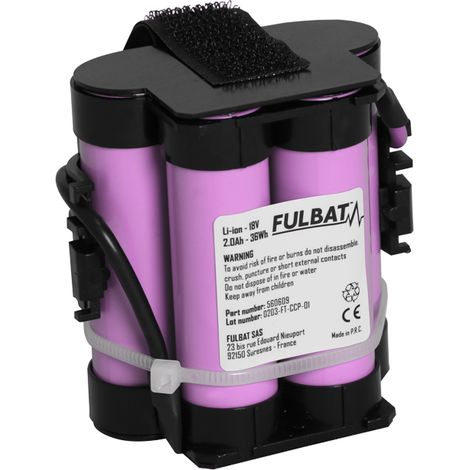 Batterie FL-HU01 Lithium-Ion 18V, 2Ah, 36Wh (1/4)