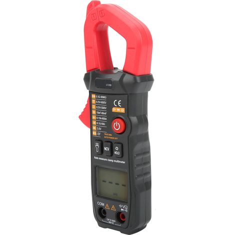 ST208 Vollautomatisches digitales Zangenmessgerät Multimeter AC/DC Spannungs-, Widerstands- und Kapazitätstester (1/5)