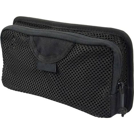 Sac à outils, 19 x 13 x 5 cm, noir, pour l'organisation, le transport et le rangement dans l'atelier.-AquaForge (1/5)