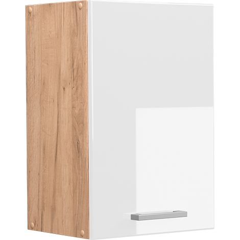 Hängeschrank R-Line, Weiß Hochglanz, 40 cm, Vicco