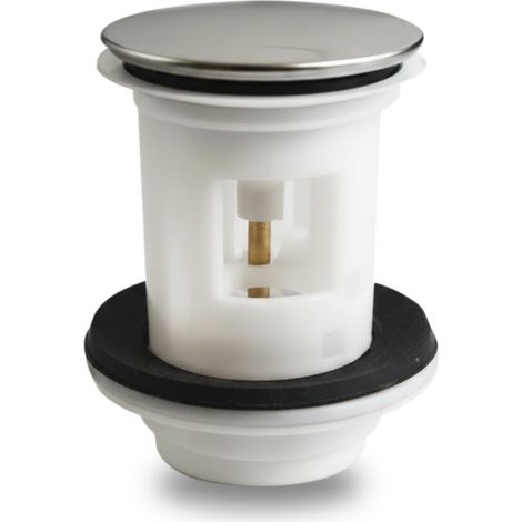 Scarico per lavabo + valvola in acciaio inox nuovo modello Porcher
