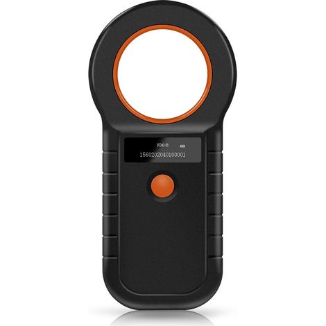 Lecteur De Puce Pour Animaux - Écran OLED - Rechargeable Par Port Micro-USB - Mémoire 128 Puces - Lecture Rapide 100 ms - Pour Vétérinaires Et Refuges - 1 Pièce (1/5)