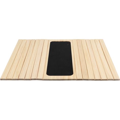 Plateau accoudoir canapé bois table fauteuil antiglisse bac snack boissons télécommande gobelets 1 pièce (1/5)
