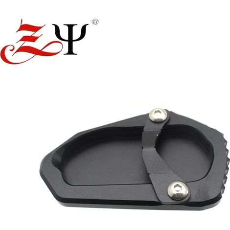 (SANS LOGO Noir) Compatible avec BMW R1300GS, béquille latérale, extension de béquille, plaque de support, R1300 GS Adventure GS1300 (2023-2024), maxpower (1/4)