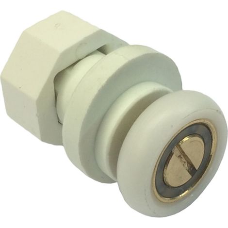 Ricambio ruota cuscinetto rotella con supporto LIVE bianco Megius A80015/L (1/2)