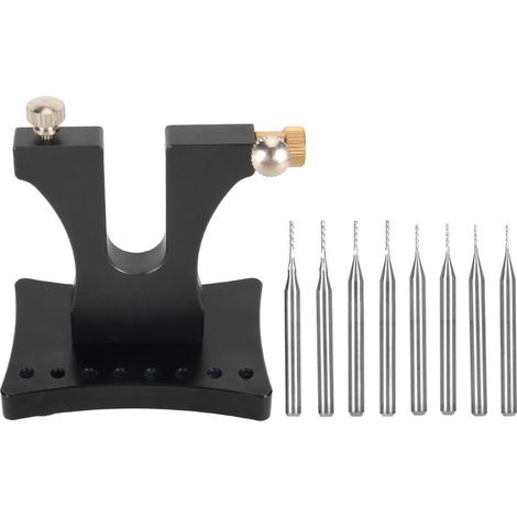 Kit estrattore di viti per orologi rotti, strumento di smontaggio per orologi danneggiati a 8 perni per riparazioni. (1/5)