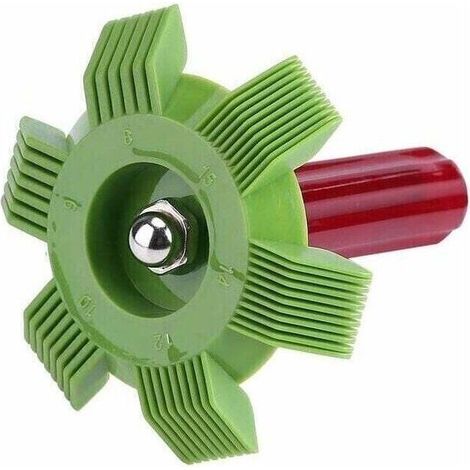 UlisemAccessoire de climatiseur mobile--Condenseur Radiateur Fin Lisseur Cleaner Peigne Râteau Air conditionné Outil Climatiseur Voiture Automobile A/C Peigne climatiseur (1/4)