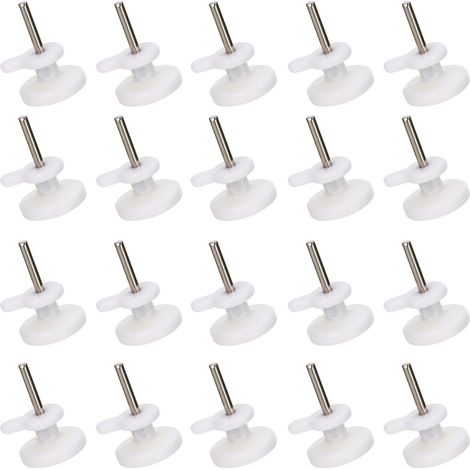 Iron Speaker Hooks 20 Pieces Heavy Duty Keyhole Shape
