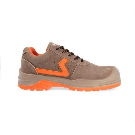 Bota de seguridad S1 PL SR FO CARBONO PAREDES 37 Naranja / Marrón