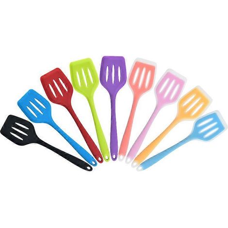 Silikon-Wender, hitzebeständig, antihaftbeschichtet, 9-teiliges Set (1/5)
