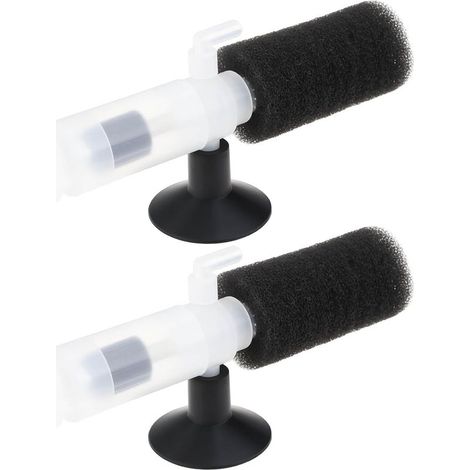 Lot de 2 mini filtres éponge pour aquarium compatibles avec la filtration d'oxygénation et de circulation d'aquarium (1/5)