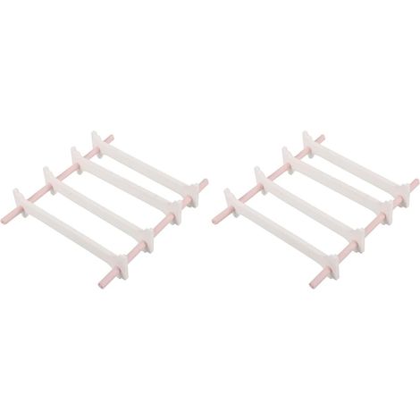 2 Pièces Support de Cuisson Suspendu Céramique Oxyde Daluminium Support Réfractaire pour Four à Haute Température Outil Pratique pour Poterie et Artisanat (1/5)