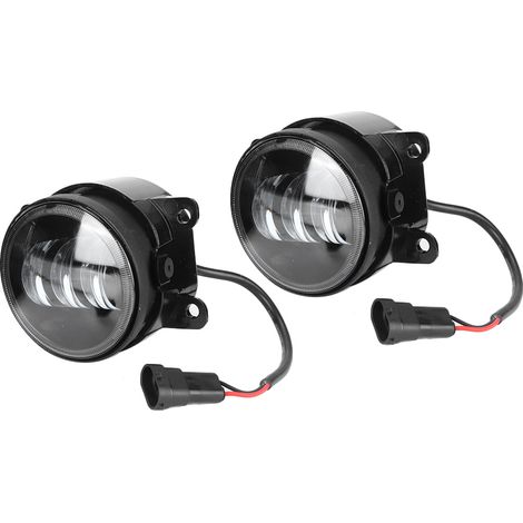 2 Stück 4-Zoll 20W Hochleistungs-Nebelscheinwerfer LED Zweifarbenlampe Autozubehör passend für Honda (1/5)