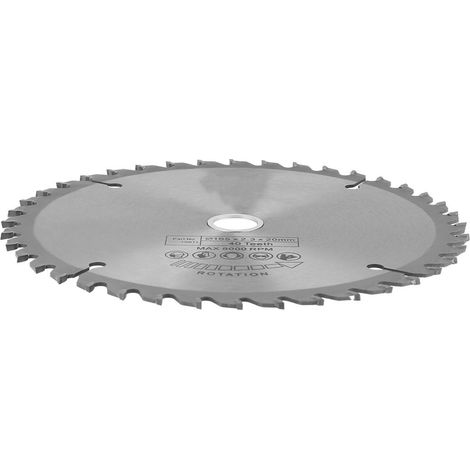 Graues Diamant-Sägeblatt, 165 mm Durchmesser, Trockenschnitt, 165 x 20 x 40 Zähne (1/5)