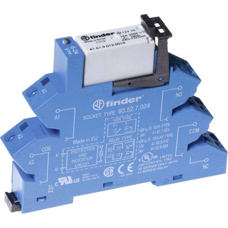 Finder 38.11.7.024.0050 Interface relais 24 V/DC 16 A 1 inverseur (RT) 1 pc(s)