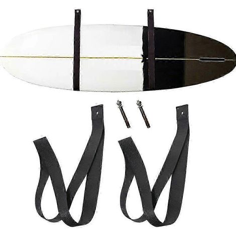 Sangle de rangement murale pour planche de surf et longboard, système de support mural réglable pour garage SZRH A-GB (1/5)