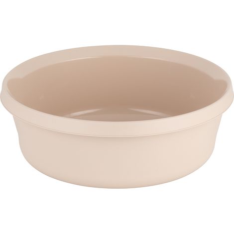 Bol de plástico mate 14L beige -JAG (1/3)