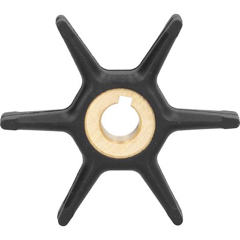 Turbine de pompe à eau 277181 pour moteurs hors-bord Evinrude Johnson 2 temps de 3, 4, 5, 6 et 7,5 CV (1/5)