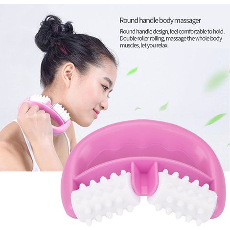 Lot de 2 rouleaux de massage pour le contrôle des graisses (rouges).-AquaForge (1/5)