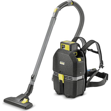 Kärcher – Aspirateur dorsal sans fil 36V – Batterie 5Ah – Moteur EC sans balais – Dépression 189mbar – Pour chantiers humides et espaces confinés (1/8)