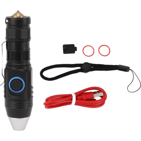 Lampe d'expertise bijoux LED ambre 1500lm aluminium rechargeable USB étanche IPX6 pour identification pierres précieuses (1/5)