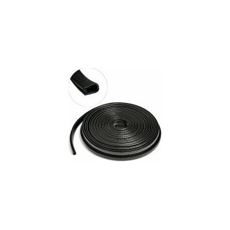 Protections Bord Portière De Voiture, 10M Protection Portiere Voiture, U Forme Portière de Voiture Joint en Caoutchouc Protecteur, pour La Porte de Voiture en Anti collision Protéger (10M, Noir) (1/4)