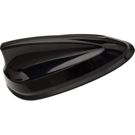 SABIR Antenne décorative d'aileron de Requin recevant Le Signal Radio, Autocollant supérieur AM/FM, antenne de Voiture d'aileron de Requin pour Voiture, SUV, Camion, Fourgon (Noir)198.56.7cm (1/5)