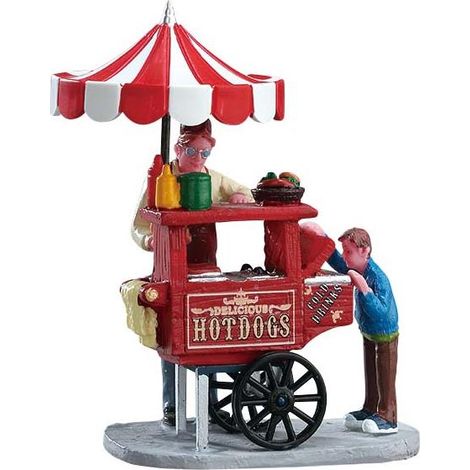 LEMAX- CARRETTO HOT DOG CART - PRESEPE NATALIZIO 12932