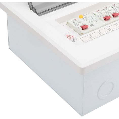 Boîte de distribution d'éclairage intérieur version de luxe avec disjoncteur différentiel 7 voies + 1P 63 A (1/5)