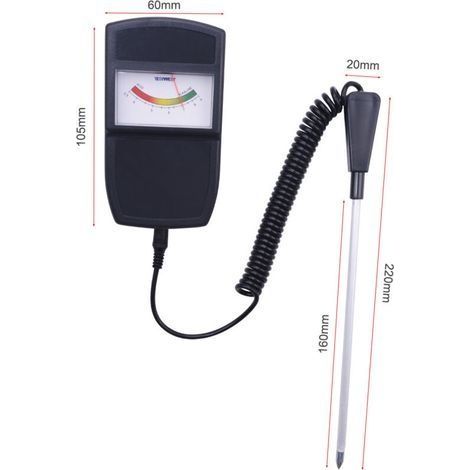 Kompakte erhalten von Bodenmessgerät, pH-Tester, PH-Meter, leichter pH-Wert-Tester für Pflanzen, Nutzpflanzen, Gärten, Blumen, Rasen und Gemüsefarm (1/4)