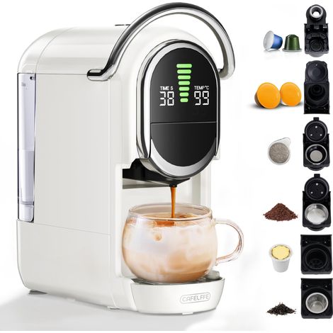 Machine à café multi-capsules 6 en 1, 20 bar, chaud/froid (1/5)