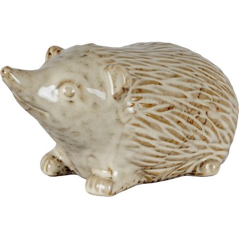 Alora Small Hedgehog - Ceramic - L10 x W5 x H4 cm - White