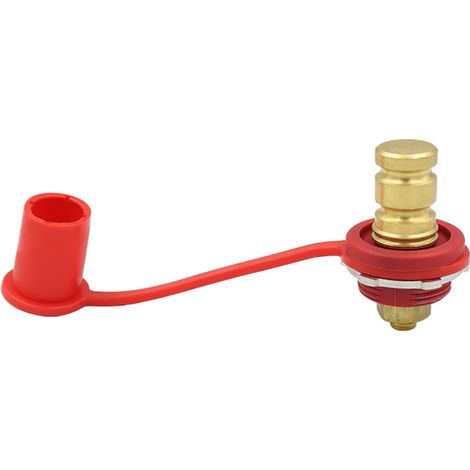 Borne de recharge à distance pour camping-cars et yachts - Accessoires de câblage pour chargeur de batterie - Borne rouge (1/3)