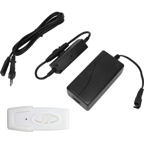 Télécommande sans fil 433,92 MHz pour lit électrique à moteur unique, contrôleur canapé électrique, prise UE 100V‑240V