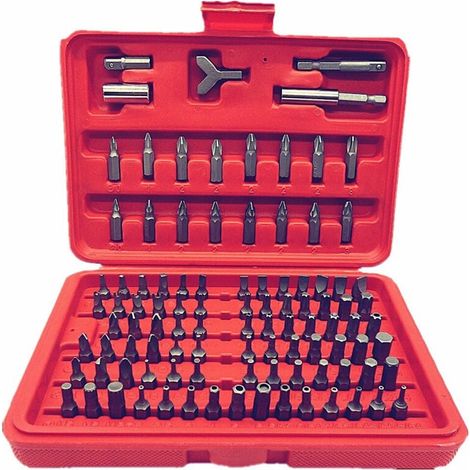 YMYNY 100-teiliges Akkuschrauber-Bit-Set im Koffer – (1/4)