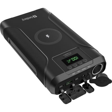 Power bank da viaggio Sandberg 7 in 1 da 76800 mAh (1/2)