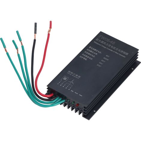 Contrôleur de charge éolienne 48 V 600 W, conception intégrée, charge automatique, étanche IP67, régulateur de charge pour générateur éolien (1/5)