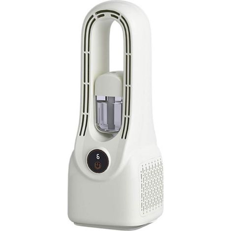 Rafrachisseur D'air Mobile - Ventilateur Sans Pales 6 Vitesses - Humidificateur 150 Ml - Pour Bureau Et Chambre (1/5)