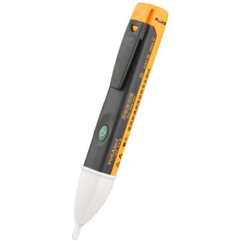 Stylo testeur électrique portable FLUKE Mini - Testeur de tension sans contact - Outil de détection de tension haute précision 2001000 V CA - Alarme sonore et lumineuse (1/5)