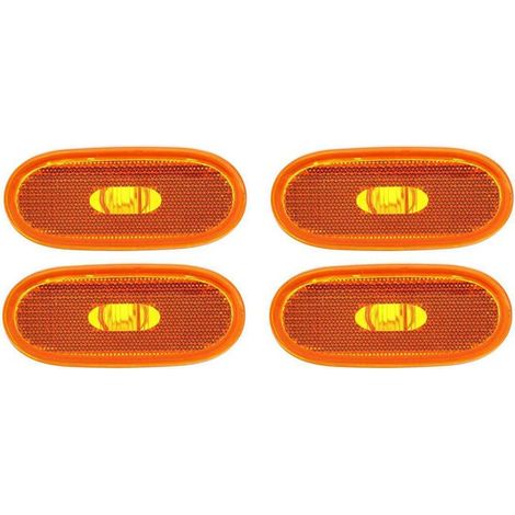 Cuatro luces de posición laterales para Mercedes-Benz Sprinter W906 (2006-2018) A0038202956 (para guardabarros) (1/3)