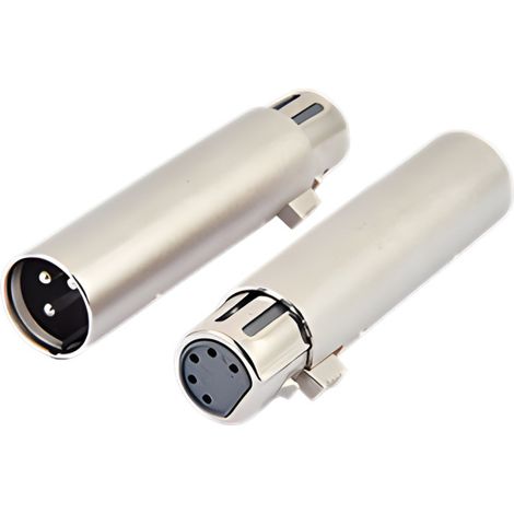 Cannon 3-poliger Stecker auf Cannon 5-polige Buchse Adapter, DMX-Beleuchtungssignal, Cannon 5-poliger symmetrischer XLR-Anschluss (1/5)