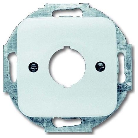 BUSCH-JAEGER 2533-214 PLAQUE DE RECOUVREMENT, APPAREILS Ø 22,5 MM, APPAREILS DE COMMANDE, BLANC ALPIN, REFLEX SI